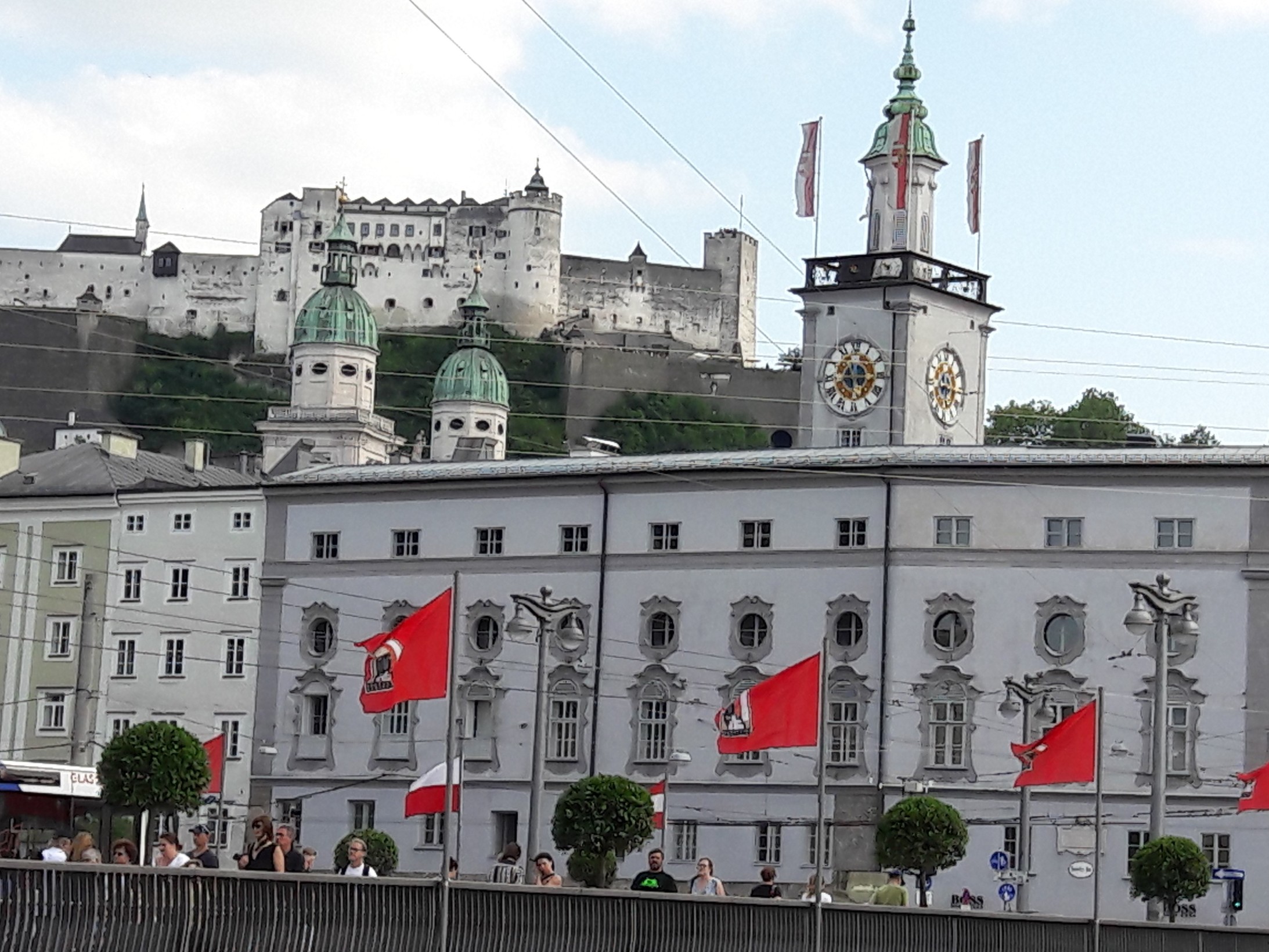 Salzburg: im Sommer Treffpunkt für Musik, Theater und viele Gäste (Foto: Annette Freitag)