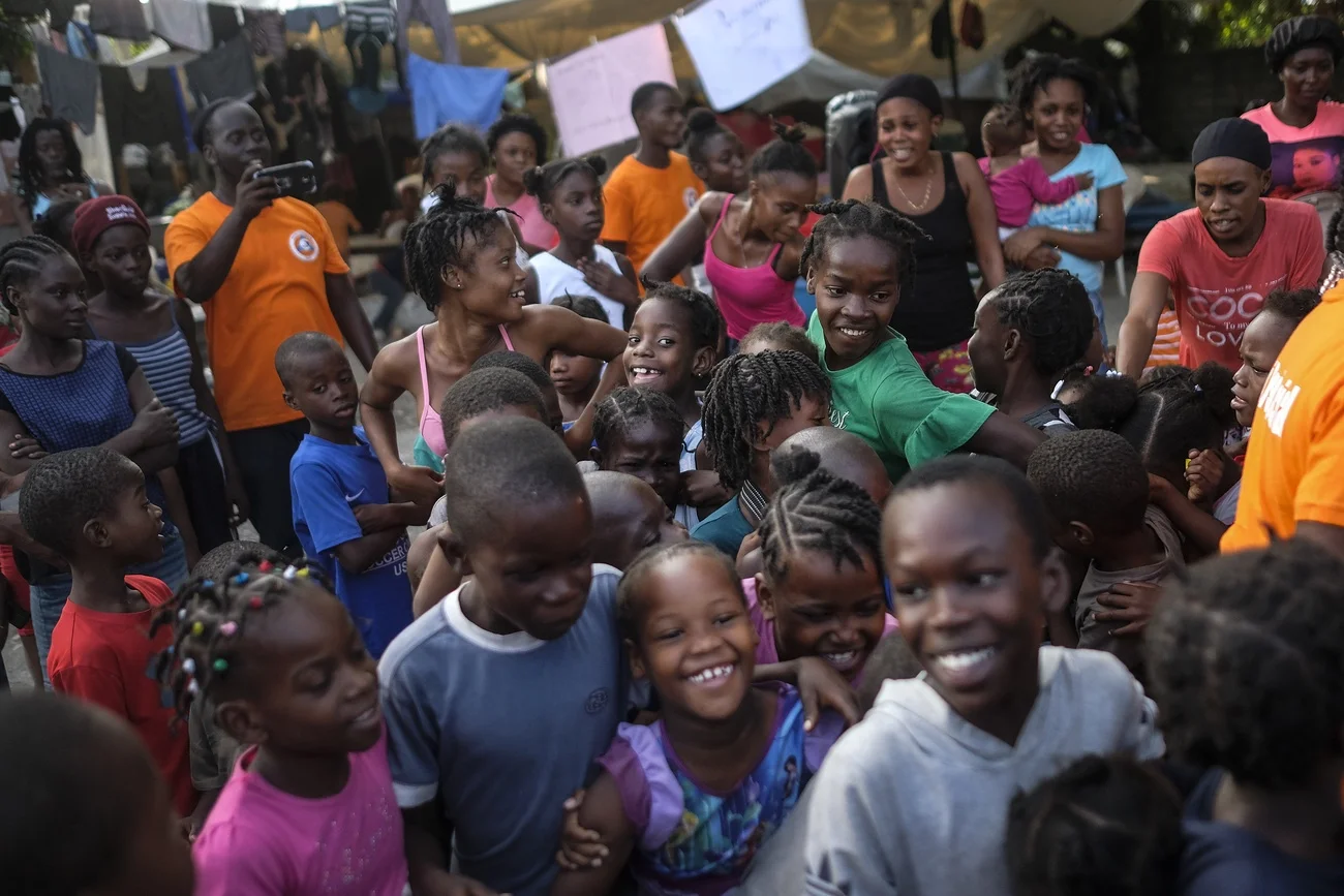 Kinder in Haiti