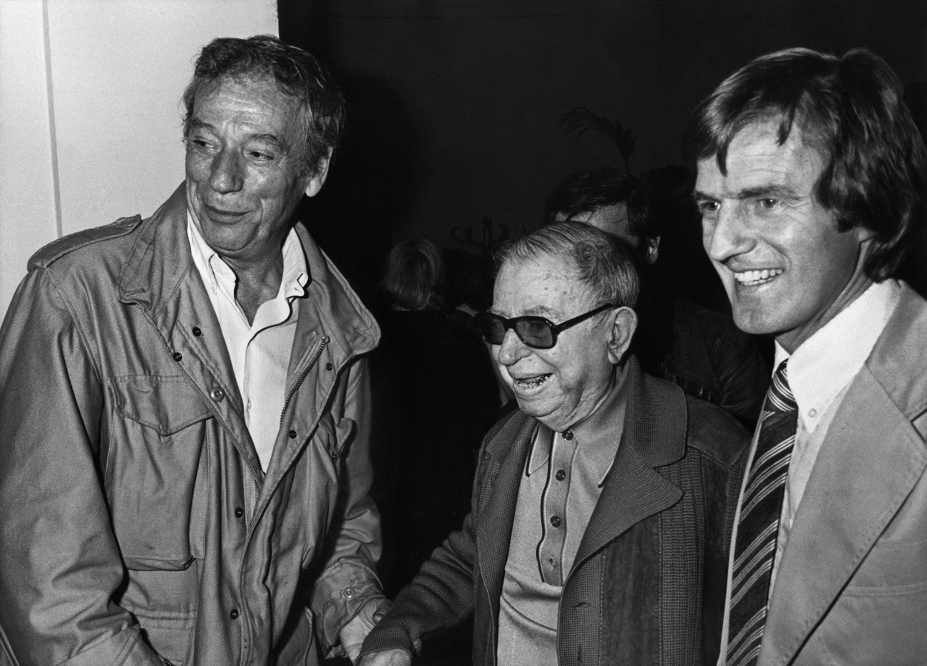 Montand, Sartre, Kouchner