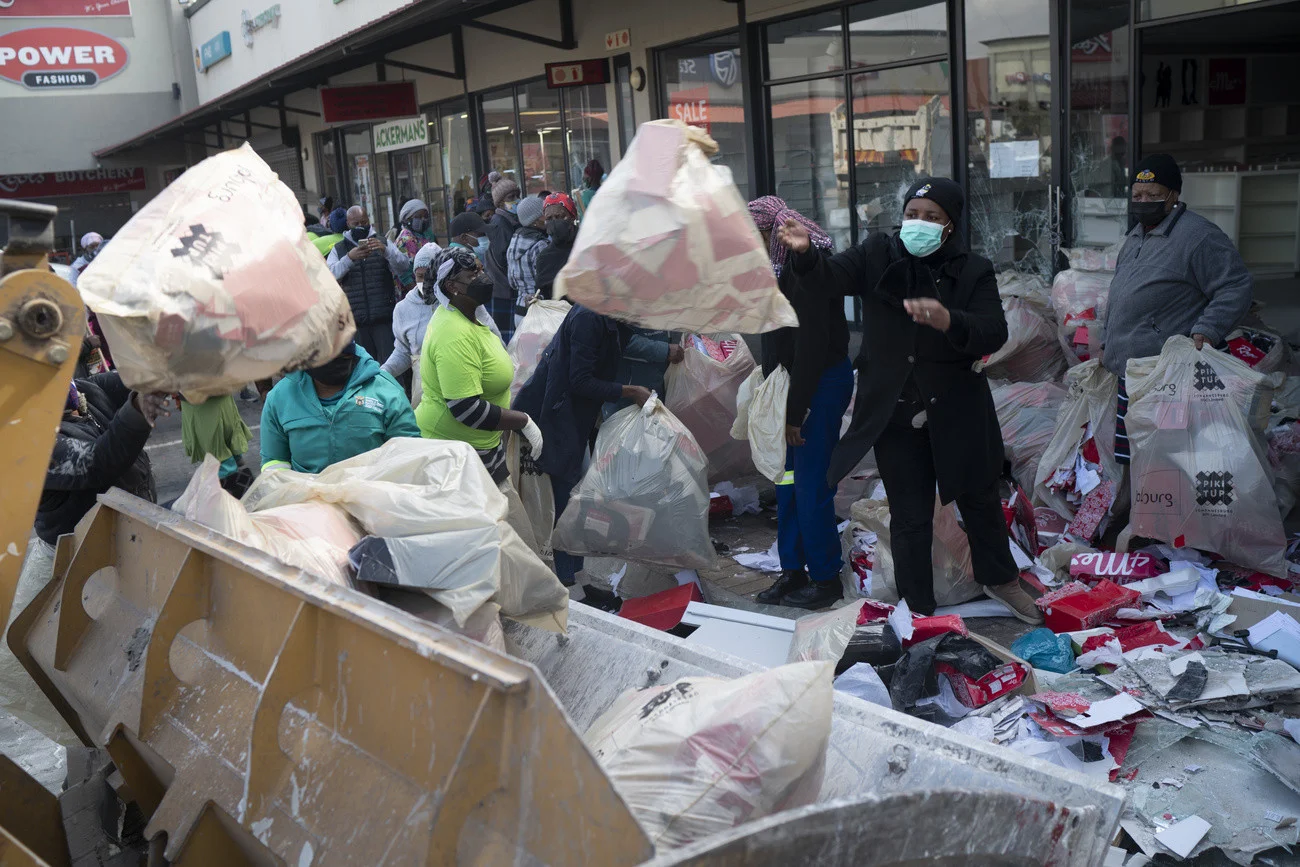 Südafrika, Ausschreitungen