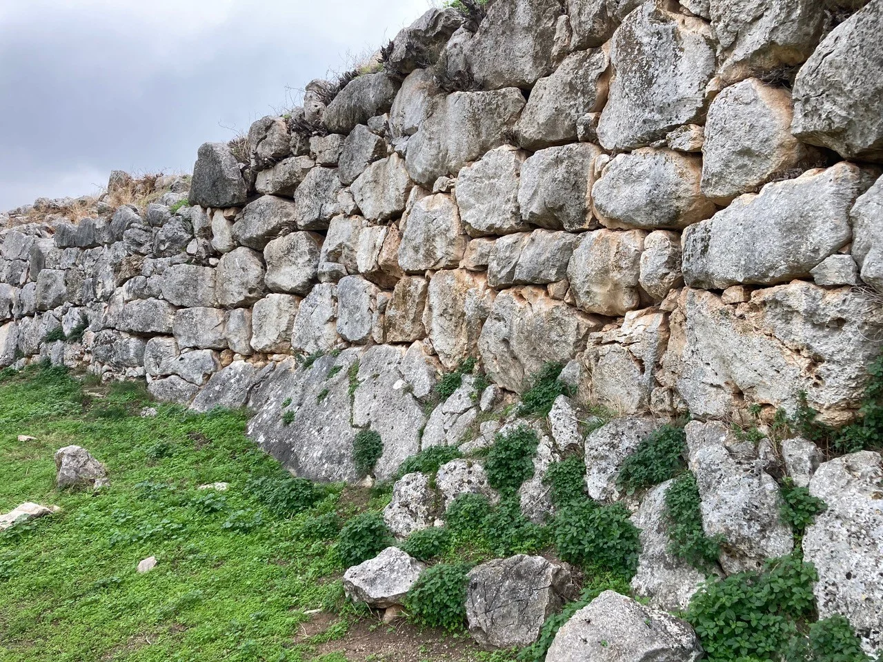 Die Mauern von Mykene