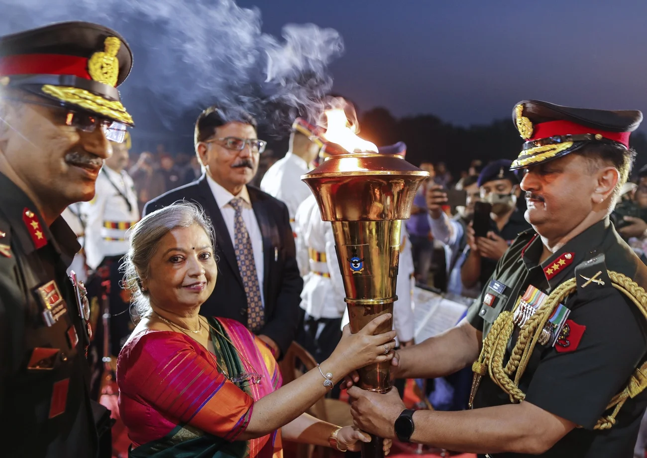 Indiens Sieg über Pakistan