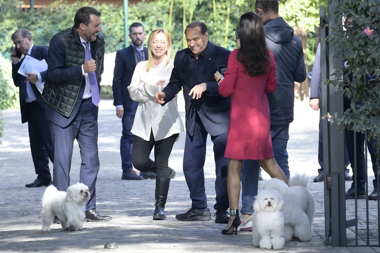 Salvini, Meloni, Berlusconi