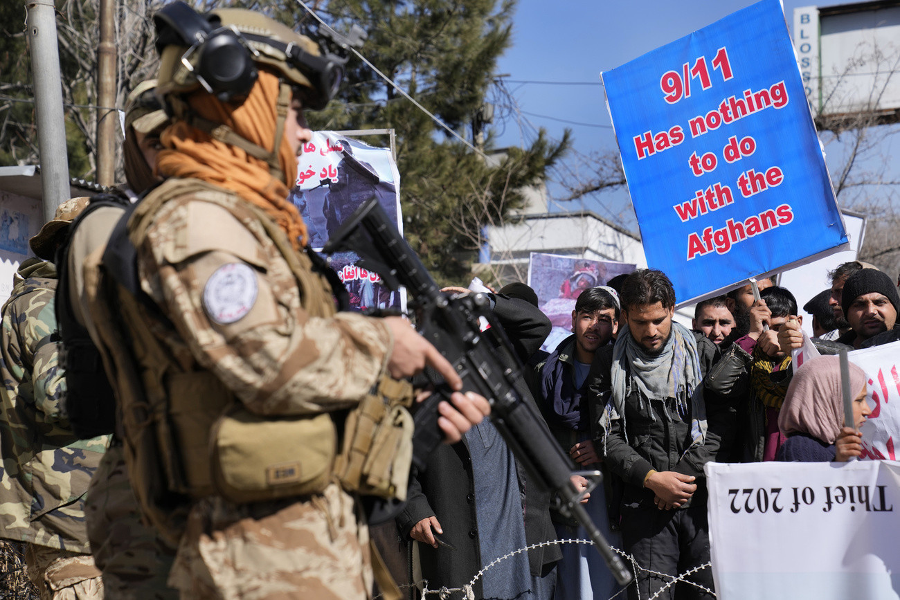 Kabul, anti-amerikanische Demo