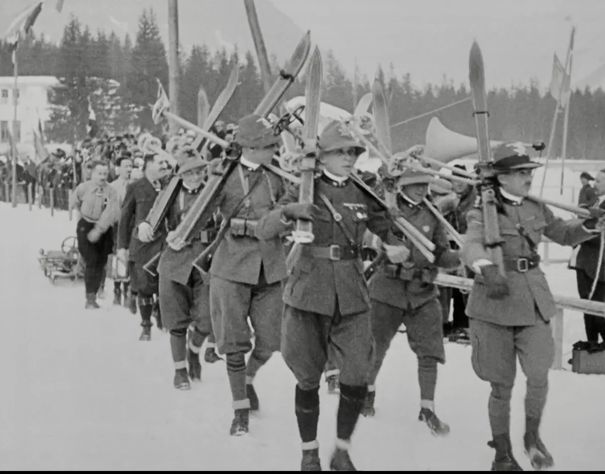 Chamonix, italienische Delegation