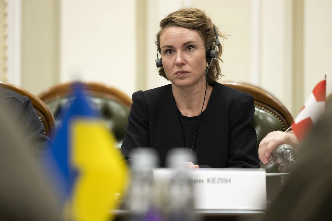Kaelin im ukrainischen Parlament