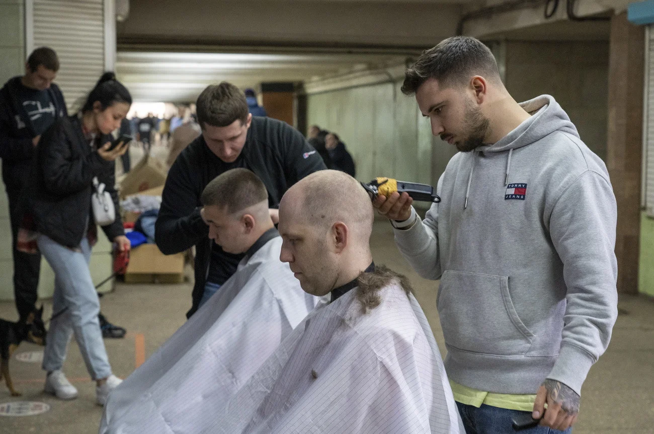 Charkiw, Coiffeursalon