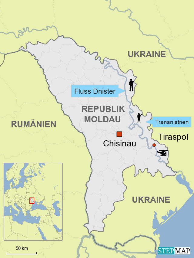 Moldau, Transnistrien