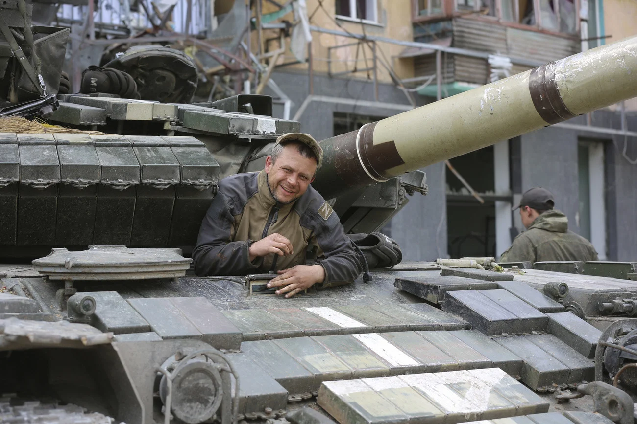 Prorussischer Soldat