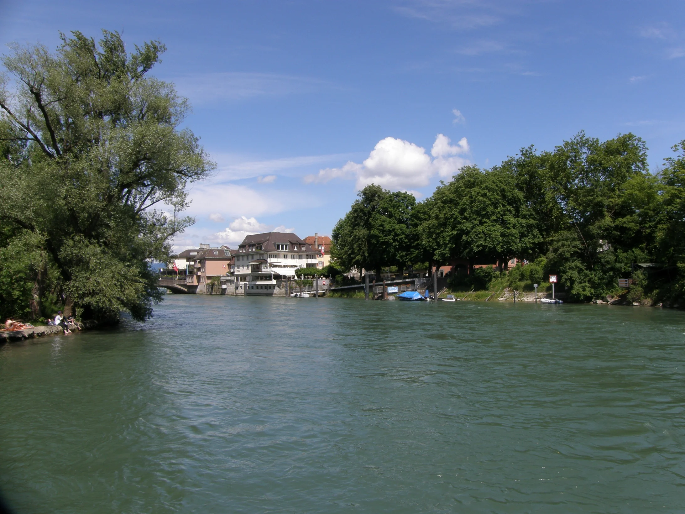 Unterhalb Rheinfelden