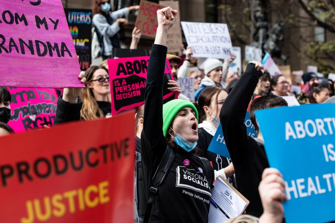 Abtreibungsdemo Melbourne