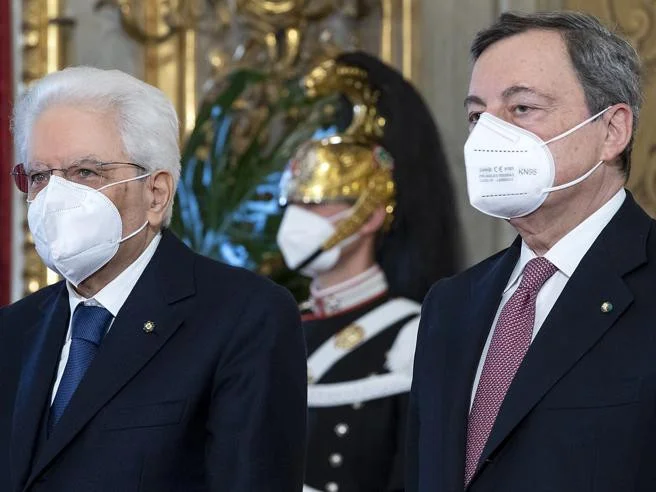 Mattarella, Draghi