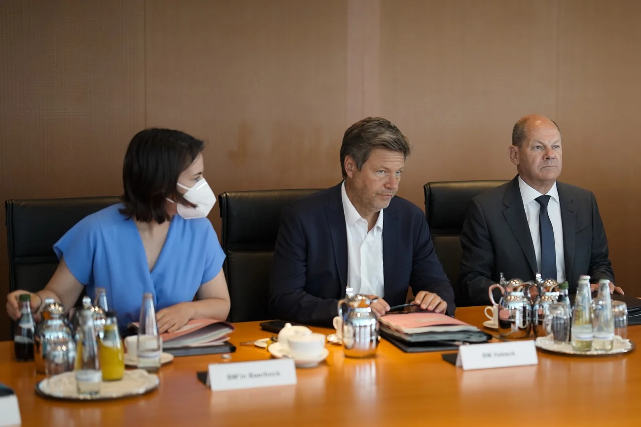 Baerbock, Habeck, Scholz
