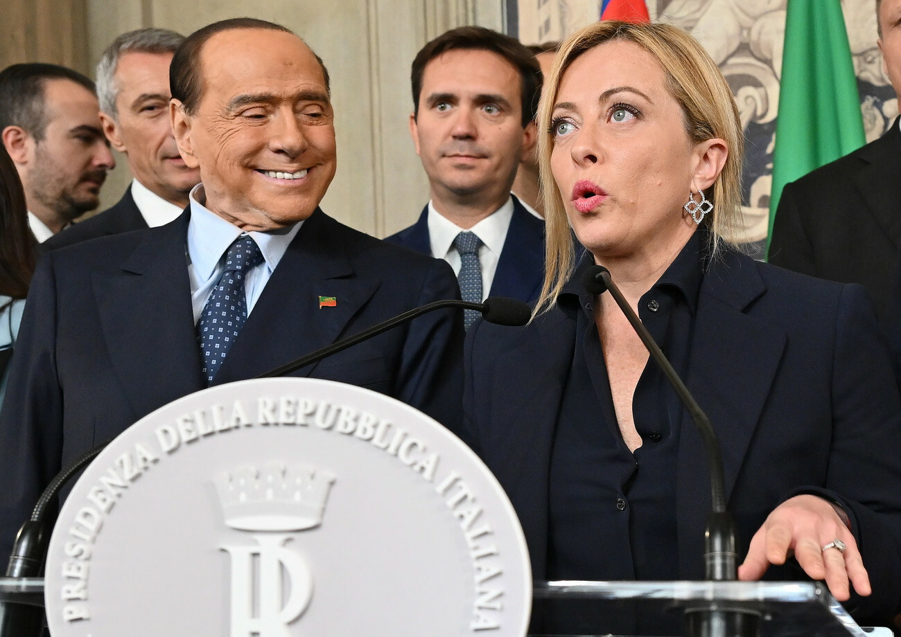 Berlusconi, Meloni