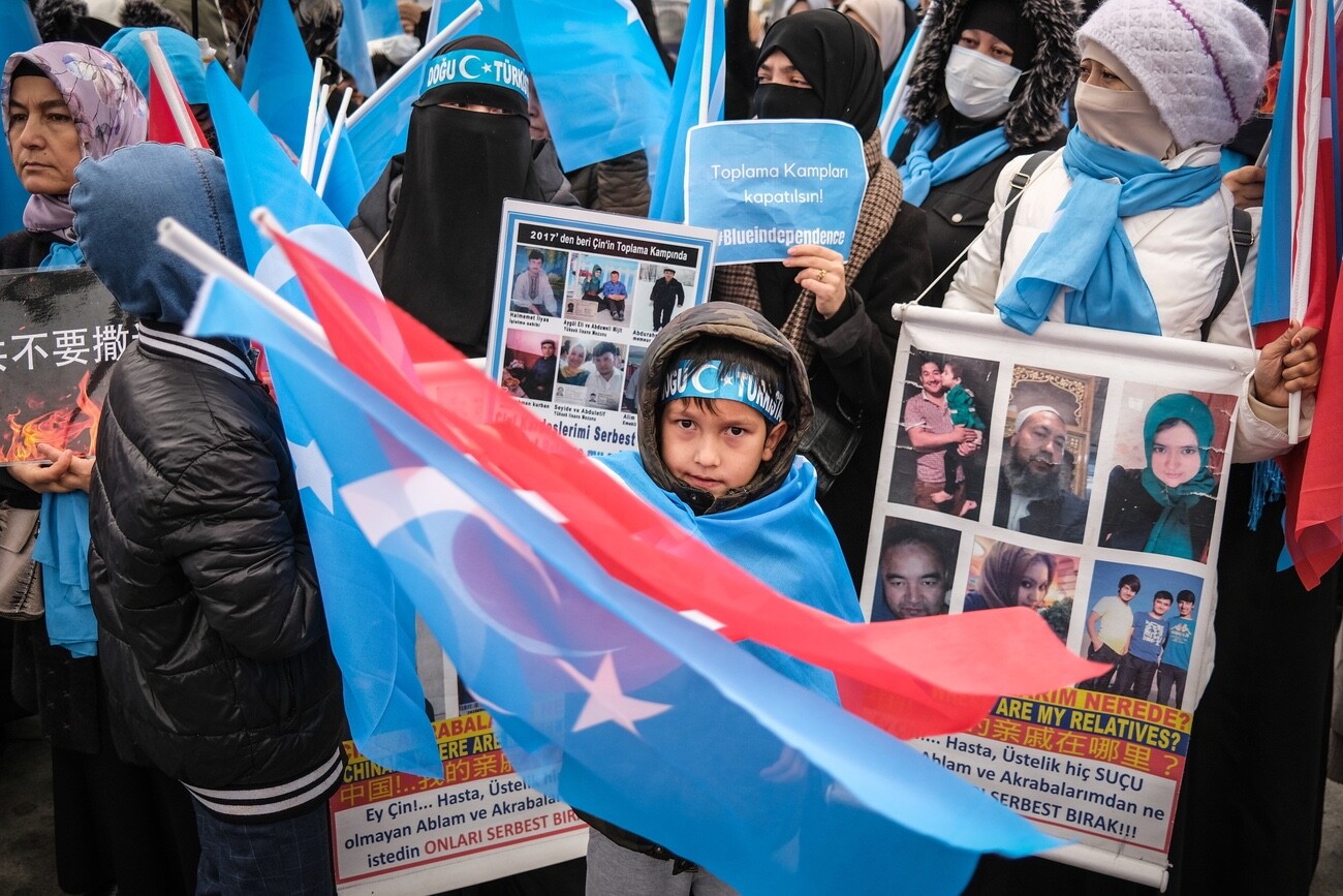 Türkei Protest Uiguren