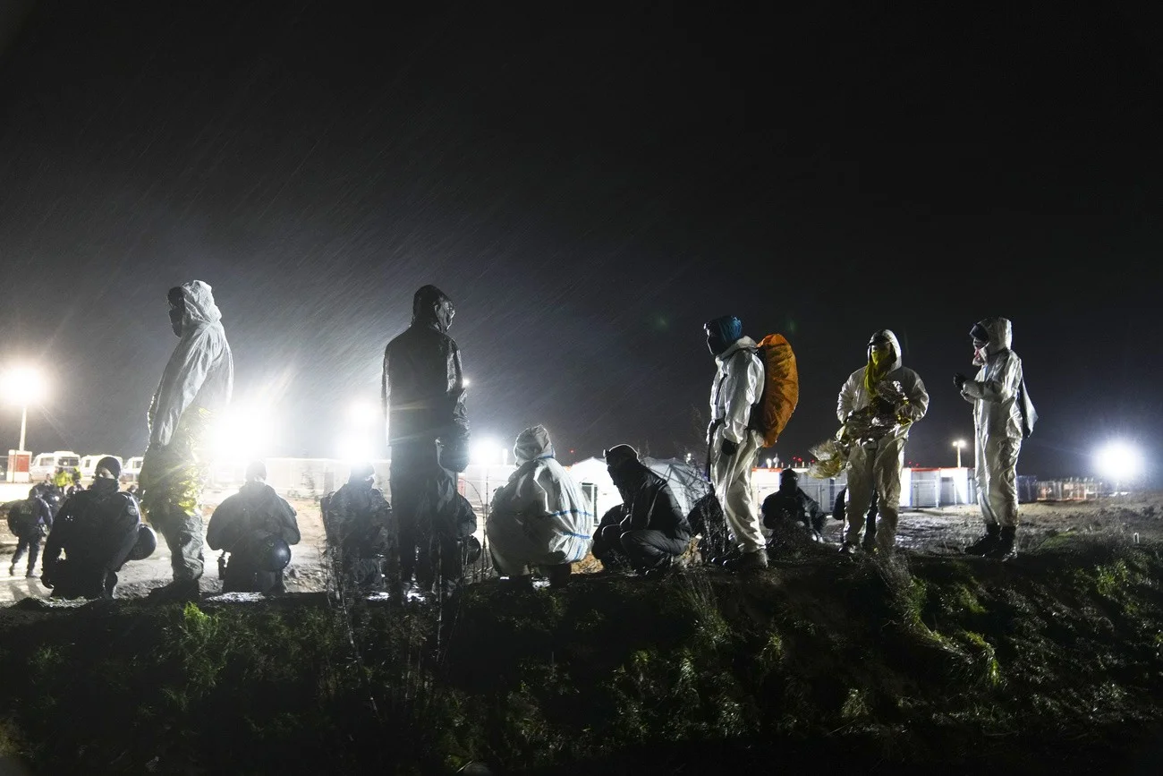 Klimaaaktivisten in Lützerath