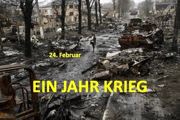 Ein Jahr Krieg