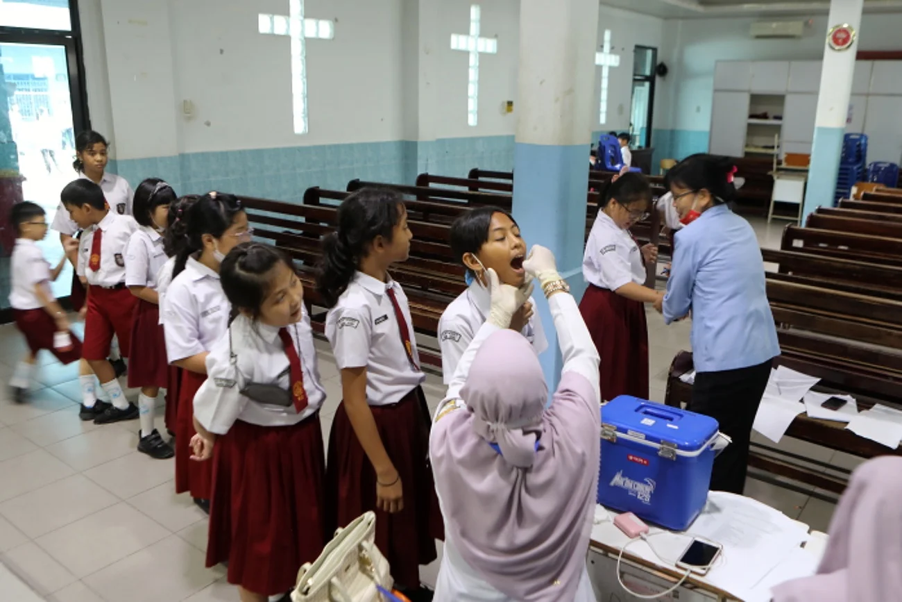 Polioimpfung Indonesien