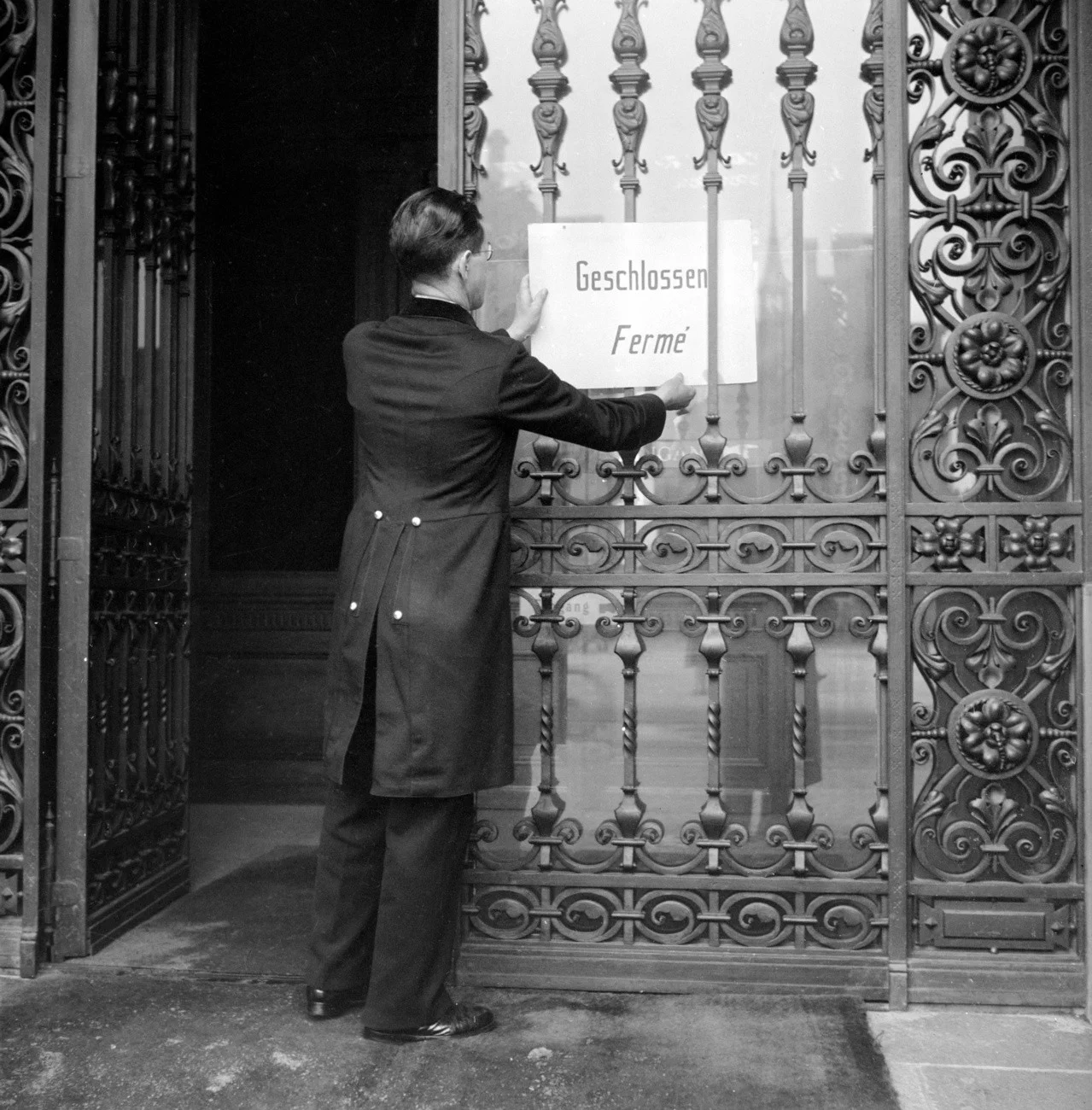 Bundeshaus geschlossen