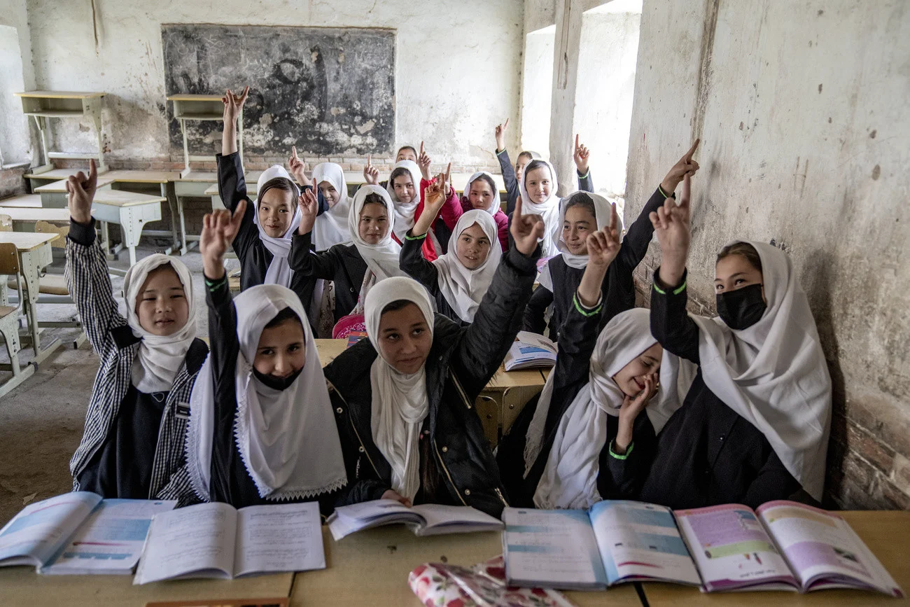 Mädchenschule in Kabul