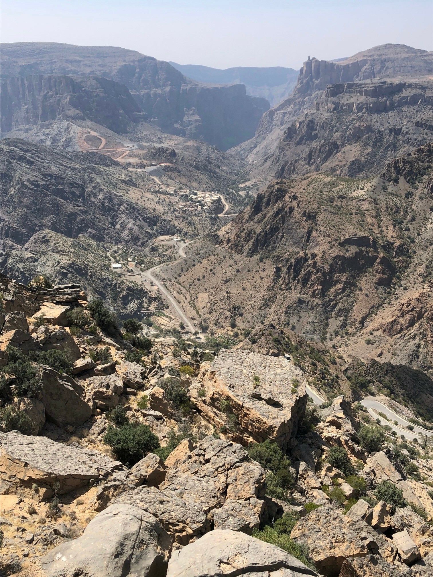 Schlucht im Jebel Akhdar