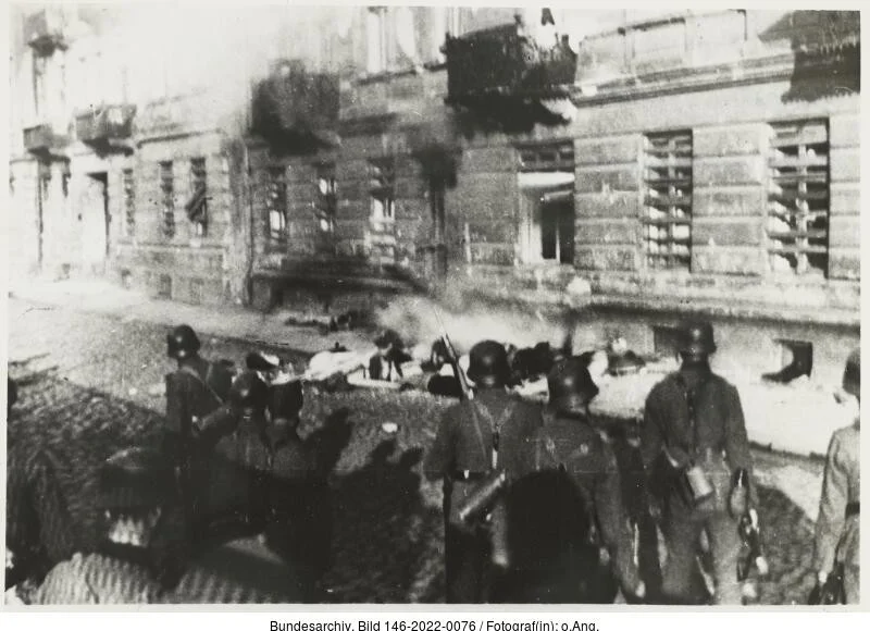 Tote auf dem Bürgersteig