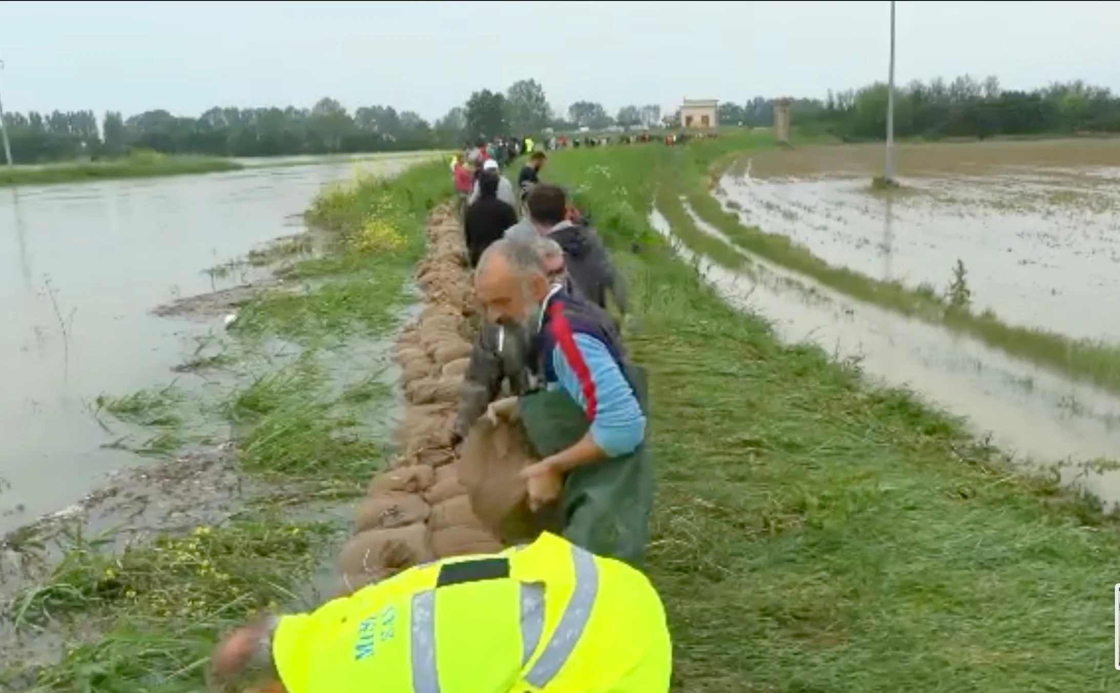 Kampf gegen die Flut