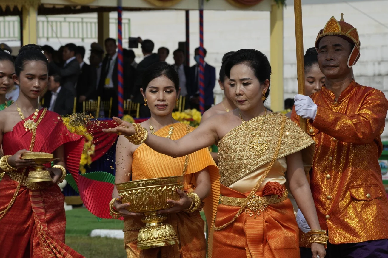 Pflugzeremonie Kambodscha