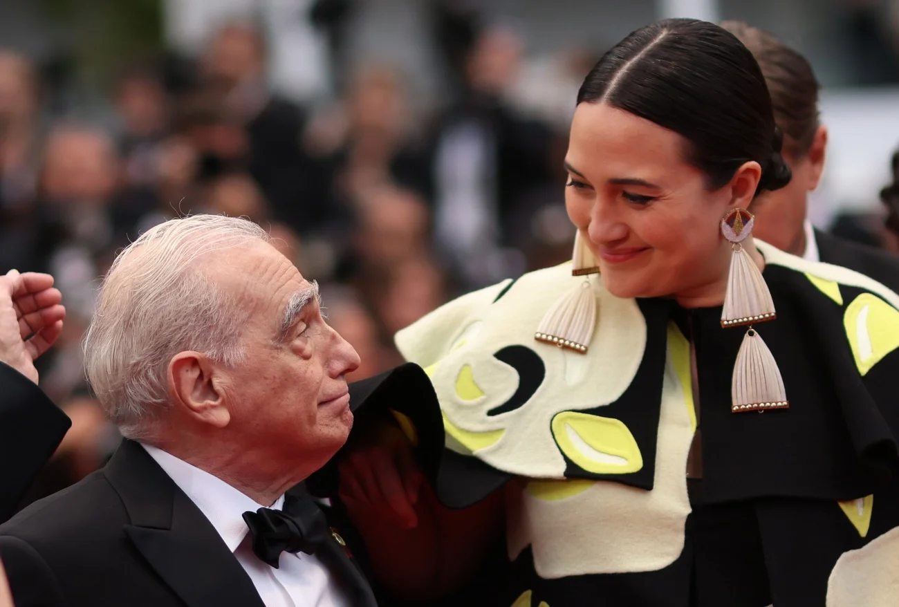 Martin Scorsese und Lily Gladstone