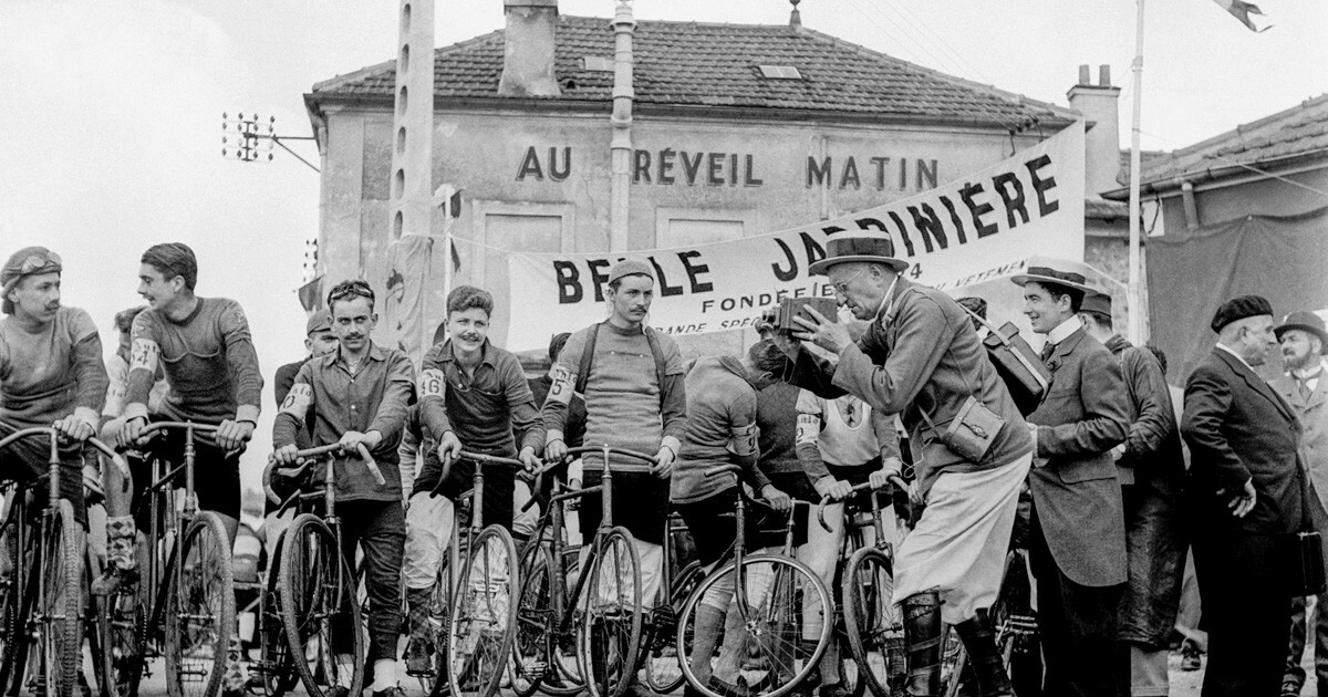 Start zur ersten Tour de France