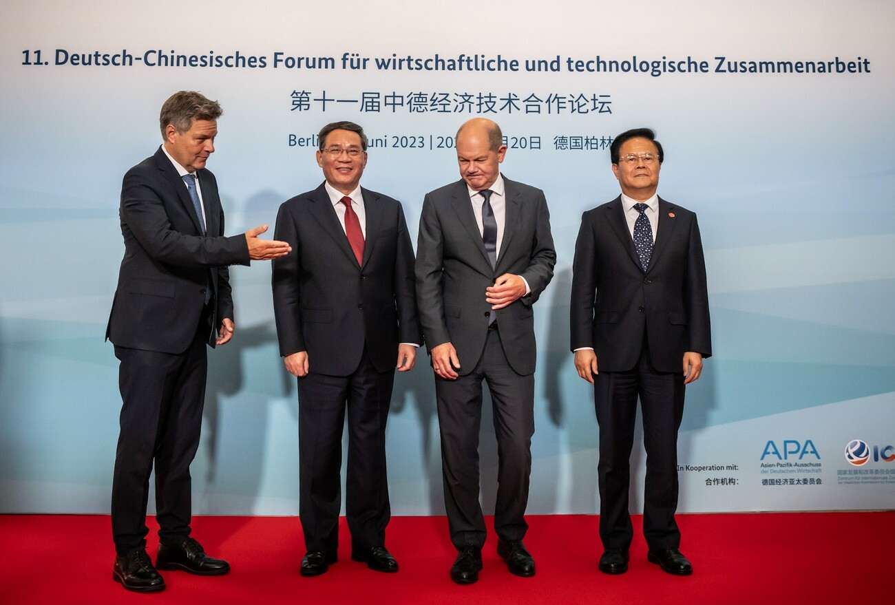 Chinesisch-deutsche Gespräche in Berlin