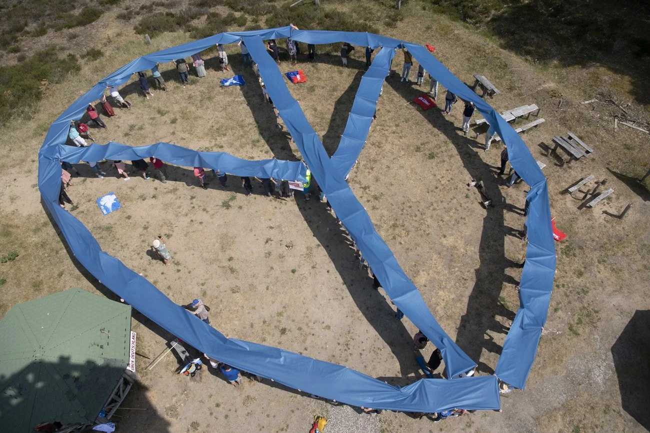 Protest, Nato-Übung