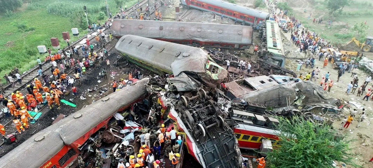 Indien, Zugkatastrophe