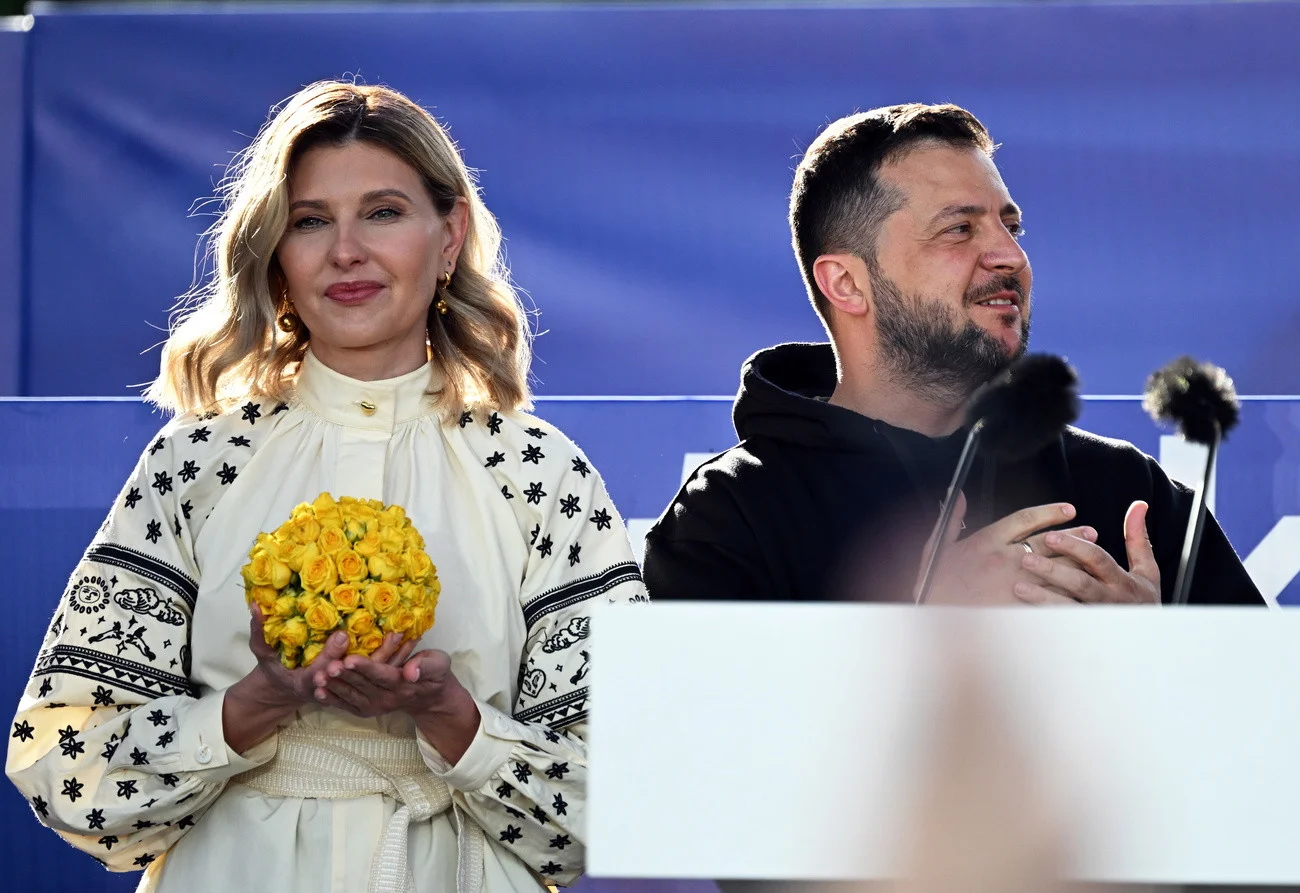 Olena und Wolodymyr Selensyj