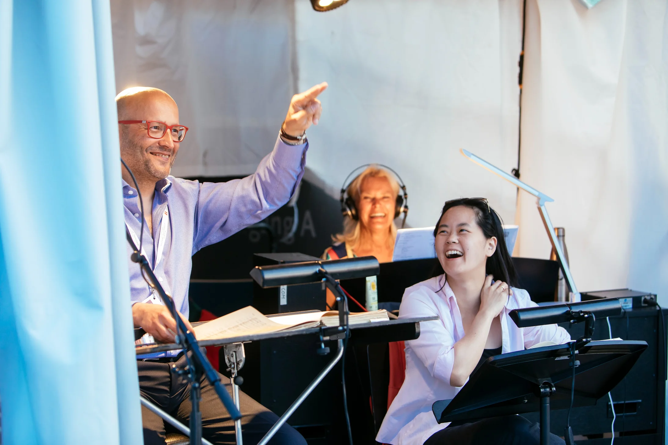 Yi-Chen Lin und Enrique Mazzola