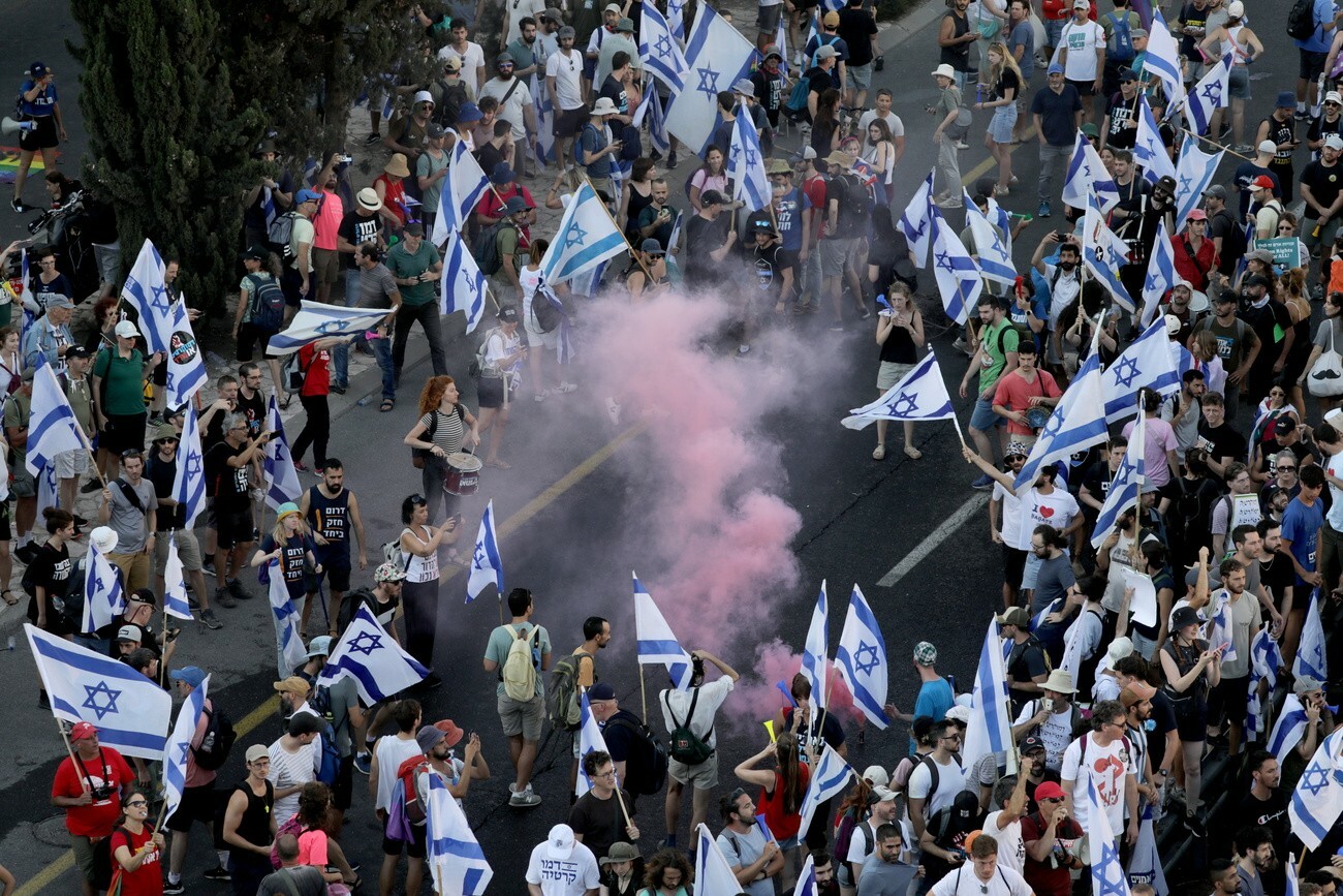 Israel, Demonstration 