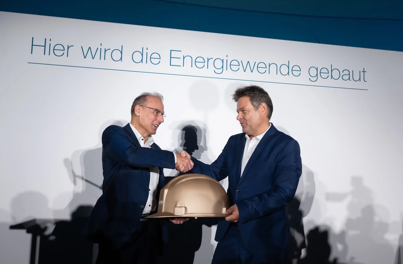 Robert Habeck, Firmenbesuch