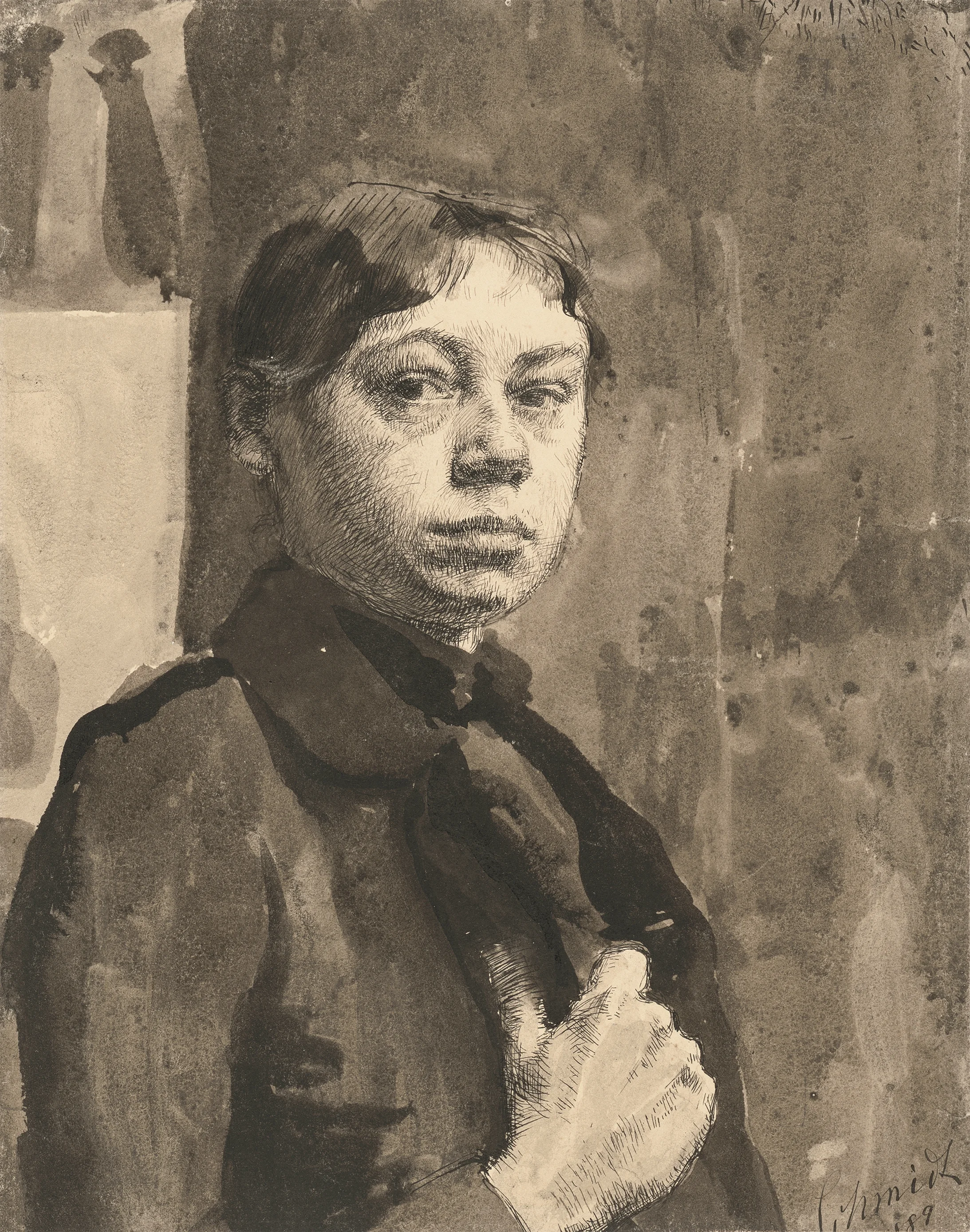 Käthe Kollwitz: Selbstbildnis