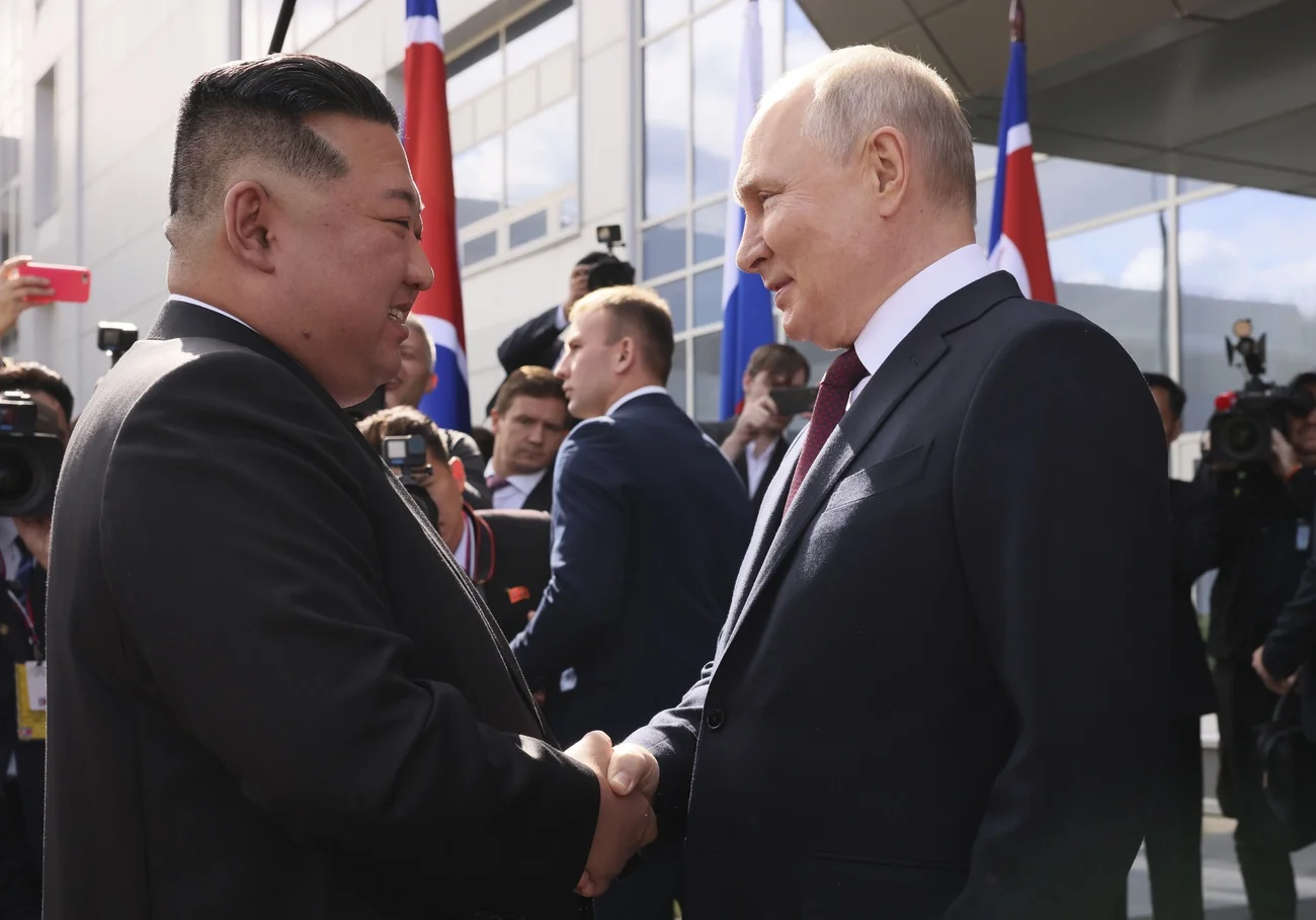 Kim Jong Un und Wladimir Putin