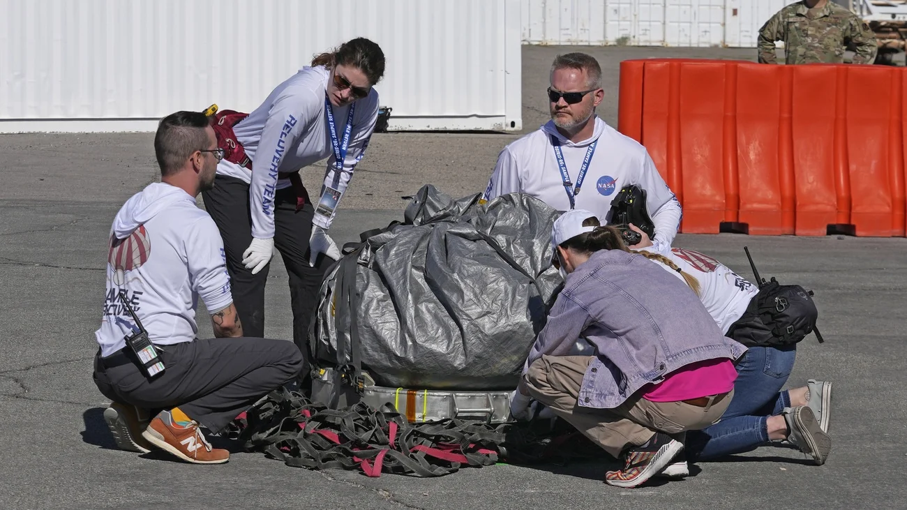 Nasa Asteriod-Bodenprobe