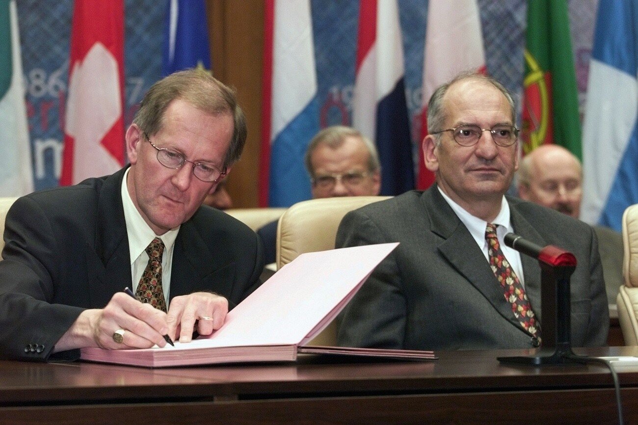 Unterzeichnung Bilaterale 1999