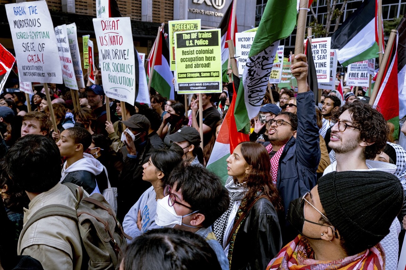 Pro-palästinensische Demo, New York