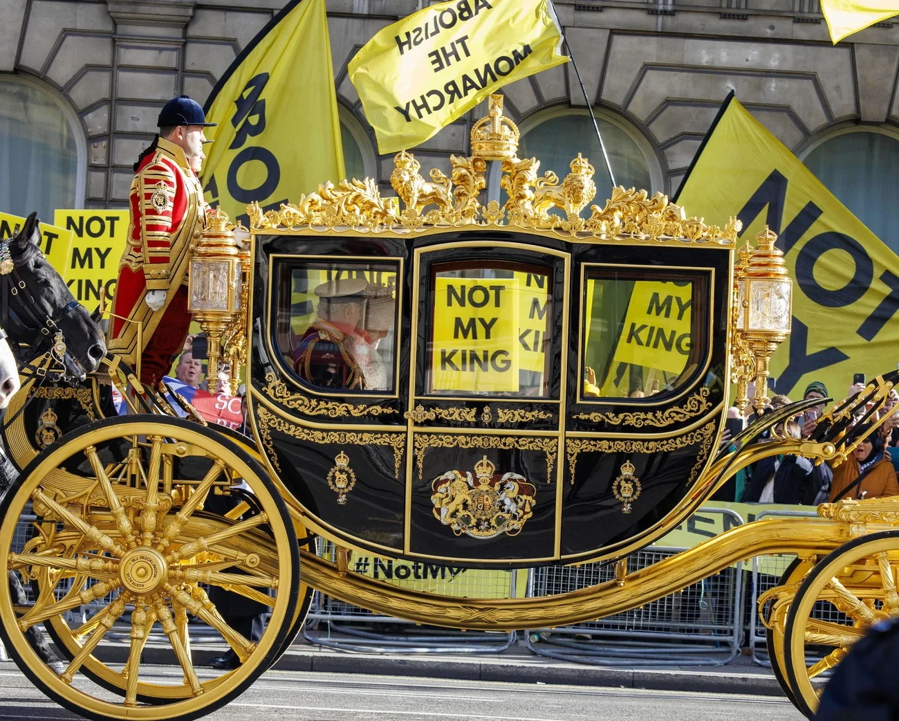 Proteste gegen Monarchie