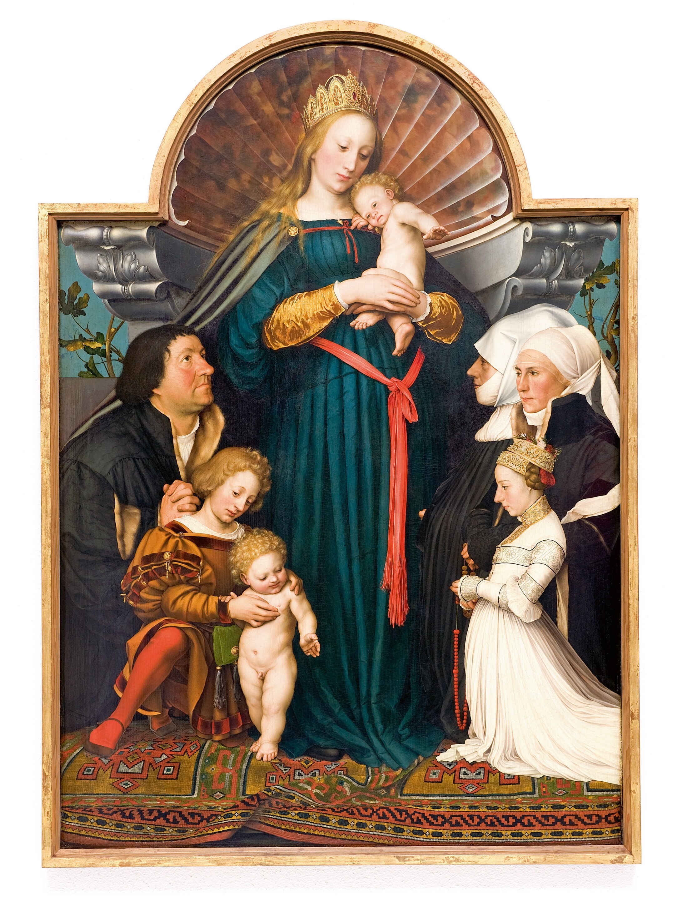 Hans Holbein d. J., Darmstädter Madonna