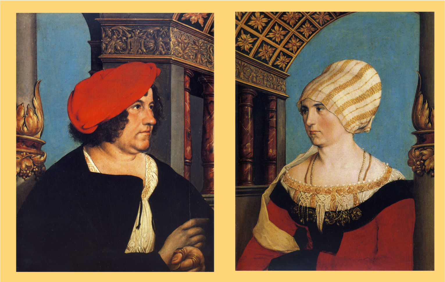 Hans Holbein d. J.: Doppelbildnis