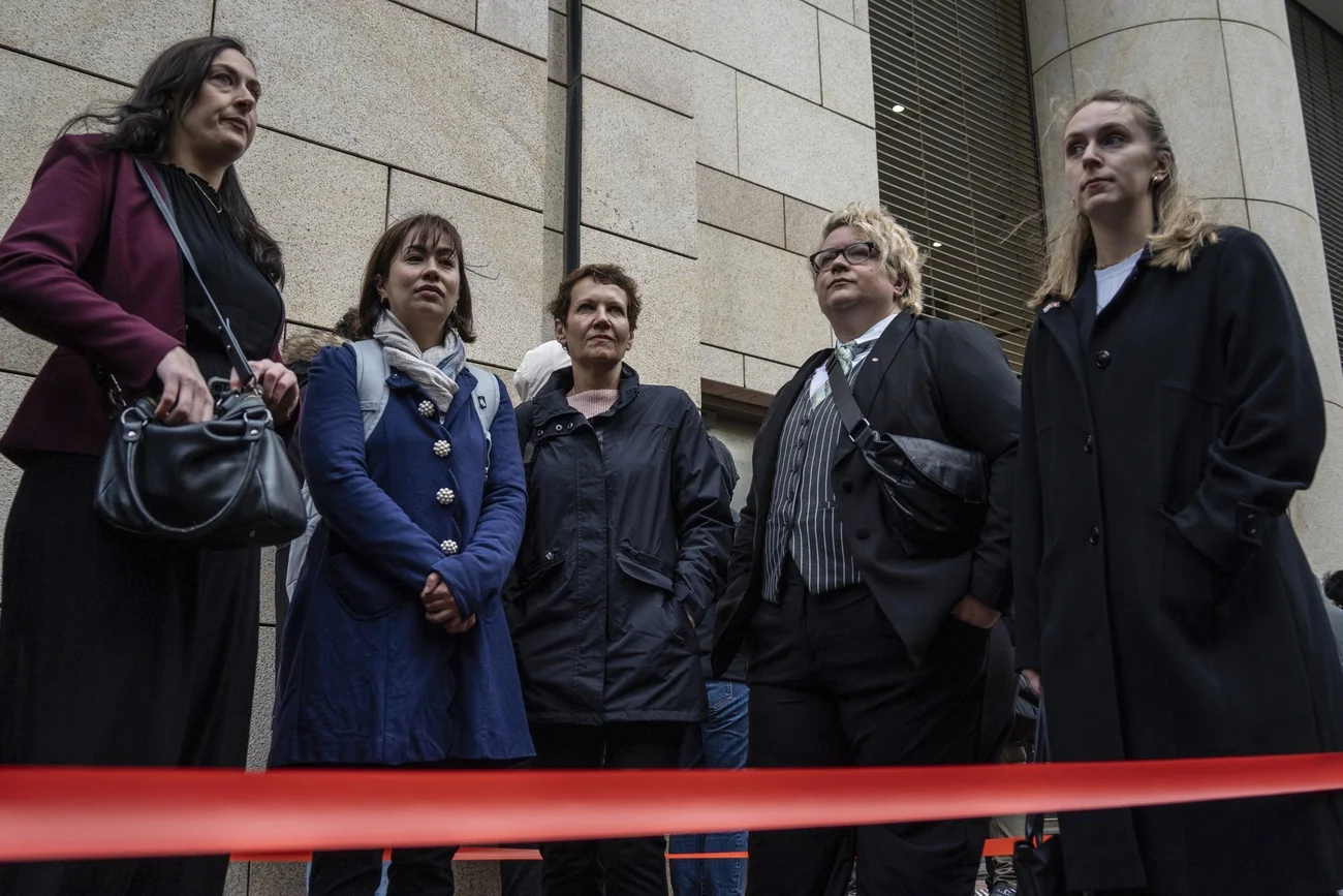 Hongkong Prozessbeobachterinnen