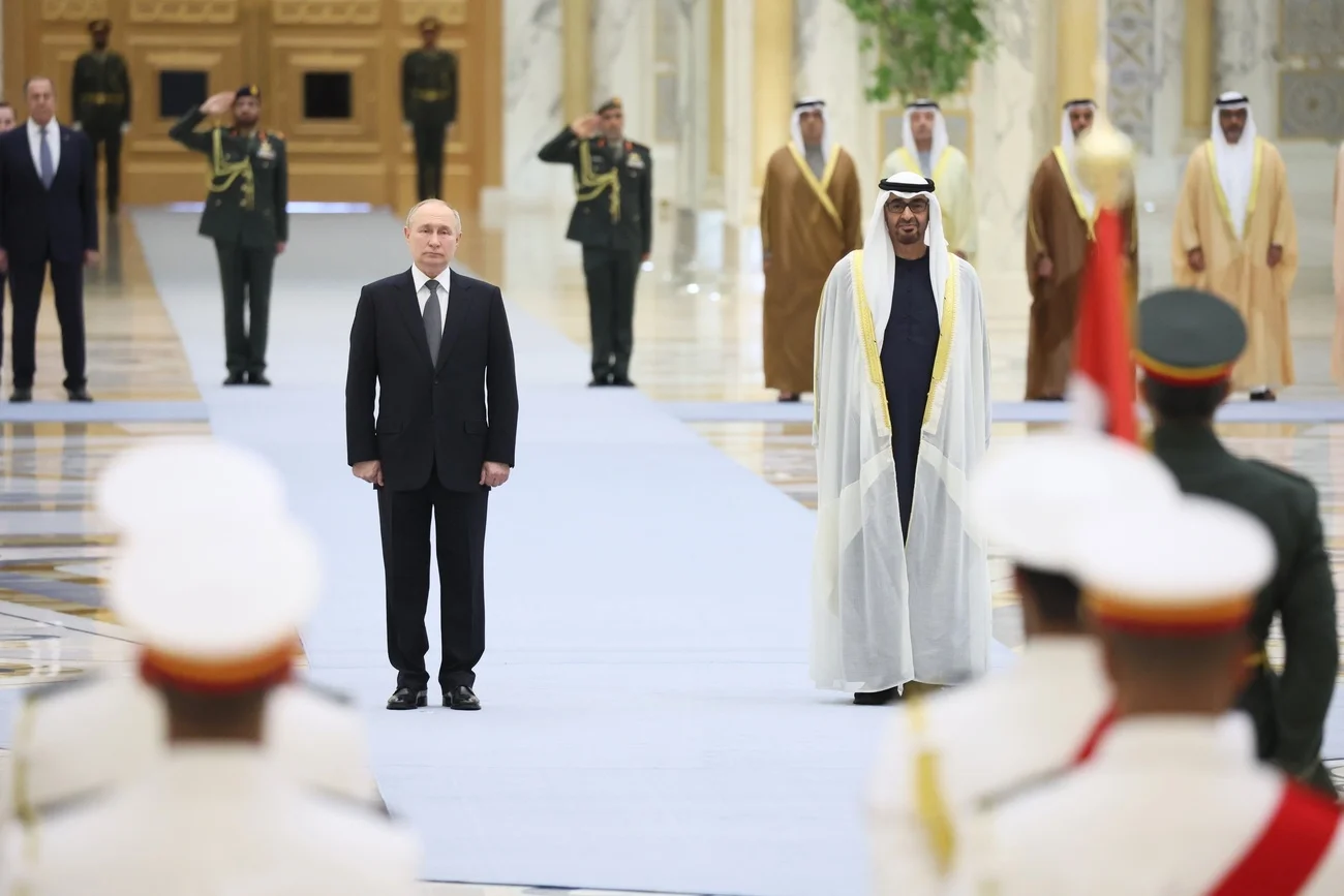 Putin in Abu Dhabi