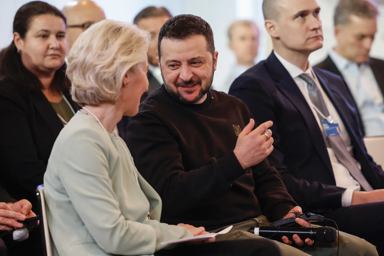 Von der Leyen, Selenskyj