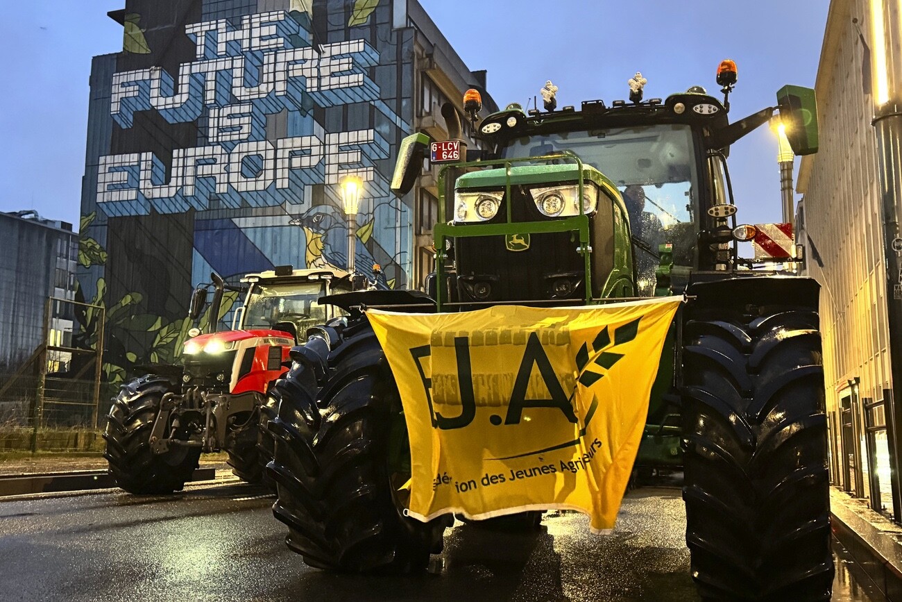 Bauernprotest Brüssel