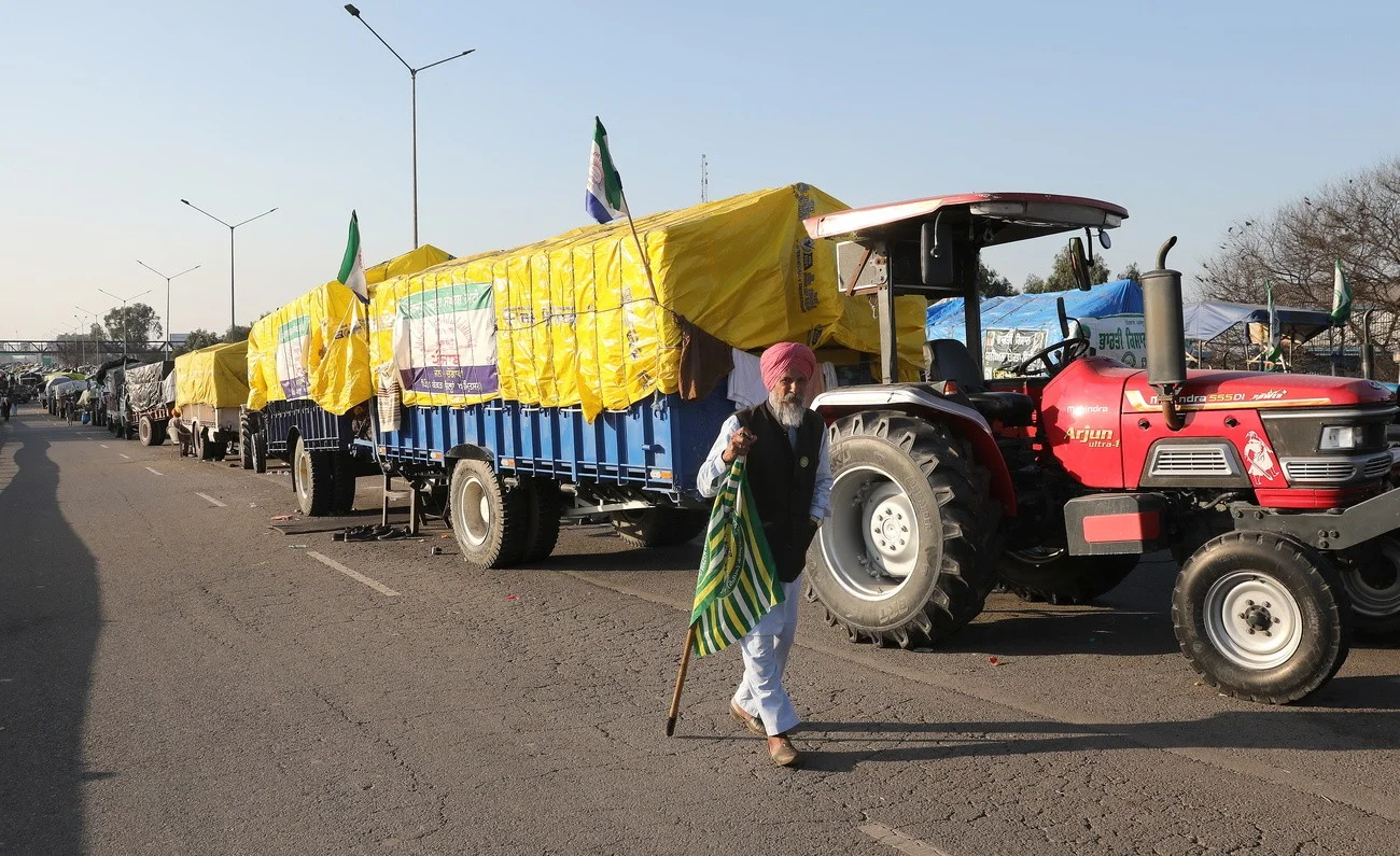 Indien, Bauernprotest